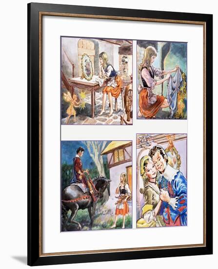 The Magic Mirror-null-Framed Giclee Print