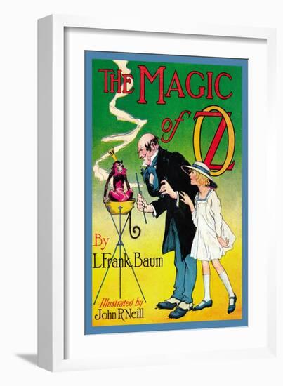 The Magic of Oz-John R. Neill-Framed Art Print