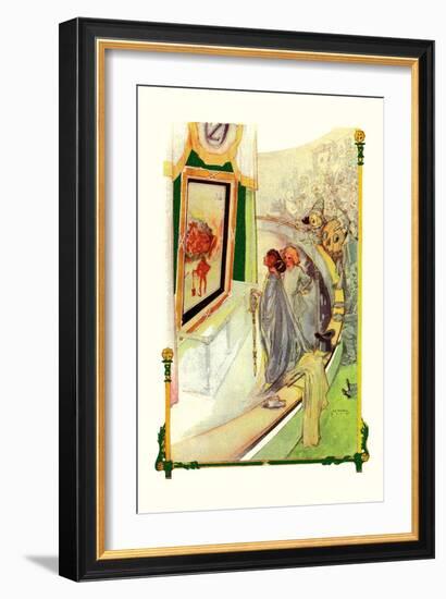 The Magic Picture-John R. Neill-Framed Premium Giclee Print