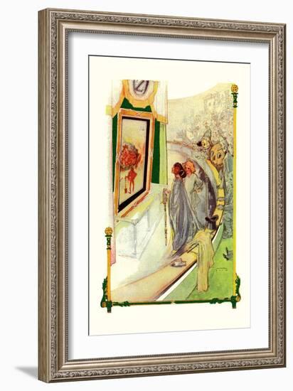 The Magic Picture-John R. Neill-Framed Art Print