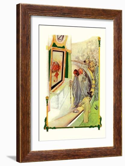 The Magic Picture-John R. Neill-Framed Art Print