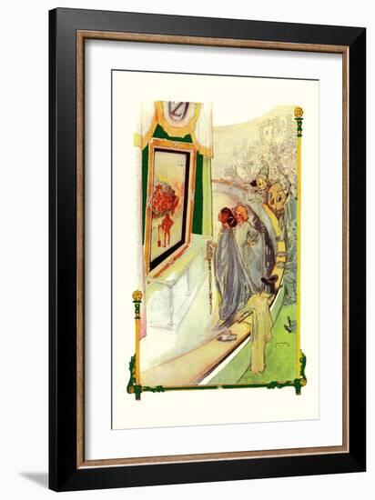 The Magic Picture-John R. Neill-Framed Art Print