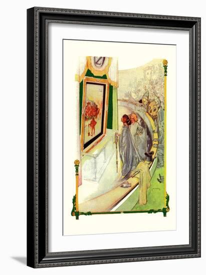 The Magic Picture-John R. Neill-Framed Art Print