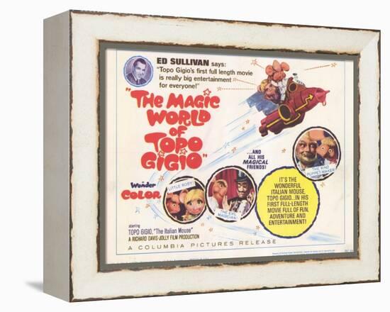The Magic World of Topo Gigio, 1965-null-Framed Stretched Canvas