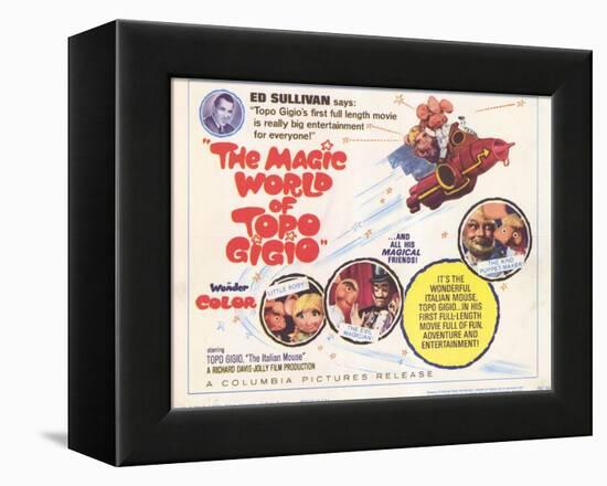 The Magic World of Topo Gigio, 1965-null-Framed Stretched Canvas