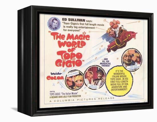 The Magic World of Topo Gigio, 1965-null-Framed Stretched Canvas