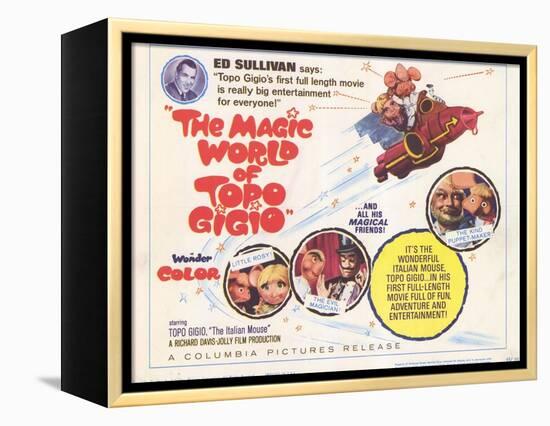 The Magic World of Topo Gigio, 1965-null-Framed Stretched Canvas