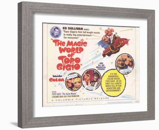 The Magic World of Topo Gigio, 1965-null-Framed Art Print