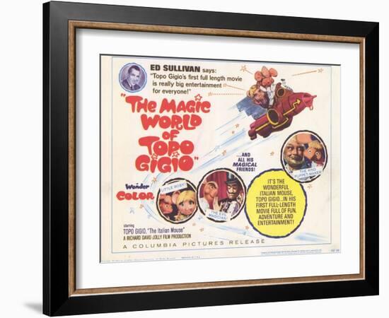 The Magic World of Topo Gigio, 1965-null-Framed Art Print