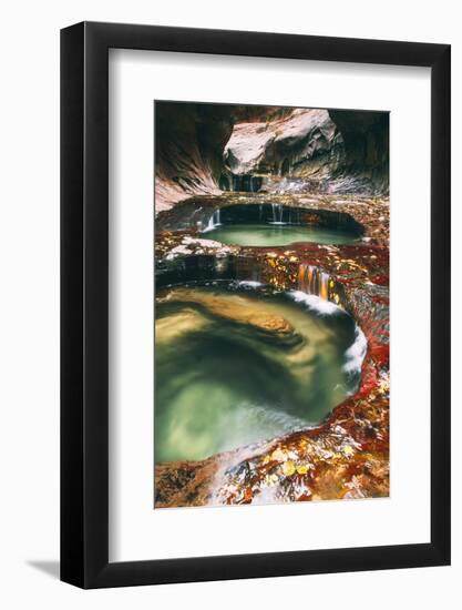 The Magical Subway, Autumn Zion National Park, Natural Wonder, Southern Utah-Vincent James-Framed Photographic Print