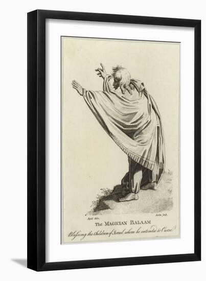 The Magician Balaam-Henry Fuseli-Framed Giclee Print