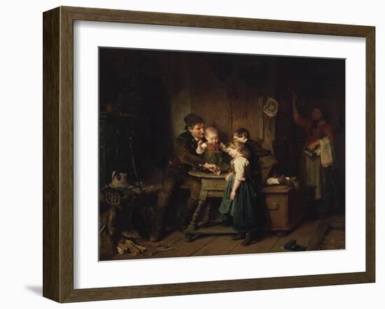 The Magician-Jean-Baptiste-Camille Corot-Framed Giclee Print