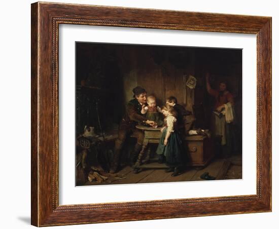 The Magician-Jean-Baptiste-Camille Corot-Framed Giclee Print