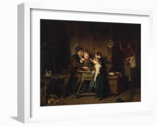 The Magician-Jean-Baptiste-Camille Corot-Framed Giclee Print