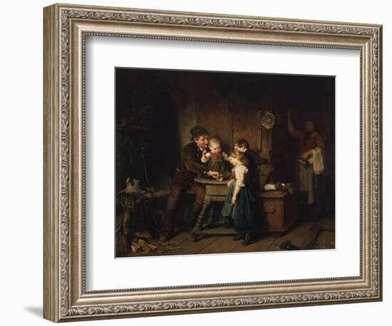 The Magician-Jean-Baptiste-Camille Corot-Framed Giclee Print