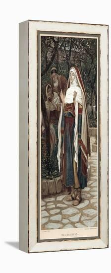 The Magnificat, C1890-James Jacques Joseph Tissot-Framed Premier Image Canvas