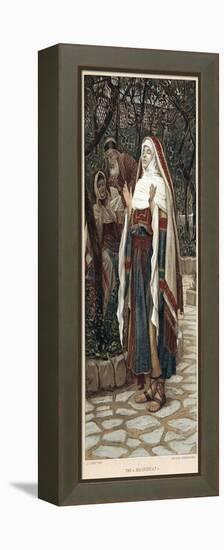 The Magnificat, C1890-James Jacques Joseph Tissot-Framed Premier Image Canvas