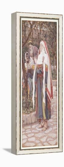The Magnificat, Illustration for 'The Life of Christ', C.1886-94-James Tissot-Framed Premier Image Canvas