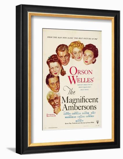 The Magnificent Ambersons, Agnes Moorehead, Dolores Costello, 1942-null-Framed Photo