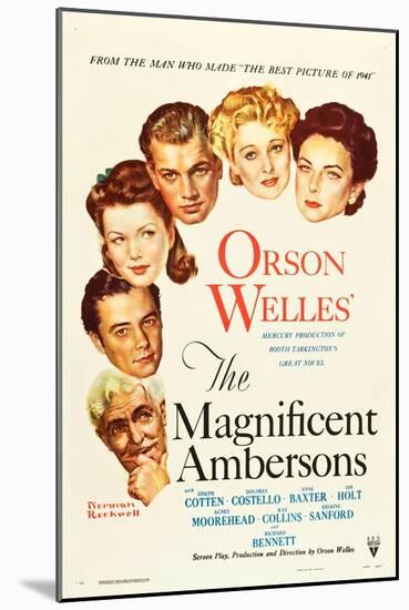 The Magnificent Ambersons-null-Mounted Art Print