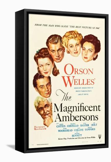 The Magnificent Ambersons-null-Framed Stretched Canvas