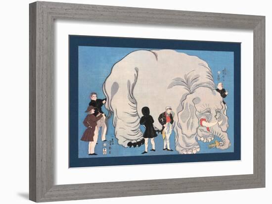 The Magnificent Exotic Beast-null-Framed Art Print