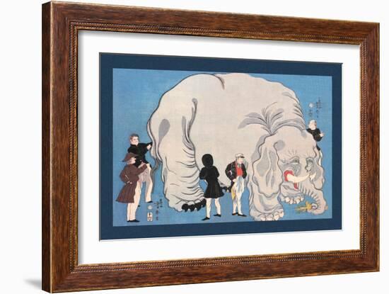 The Magnificent Exotic Beast-null-Framed Art Print