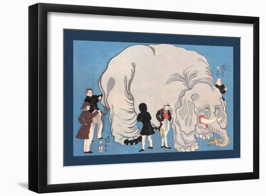 The Magnificent Exotic Beast-null-Framed Art Print