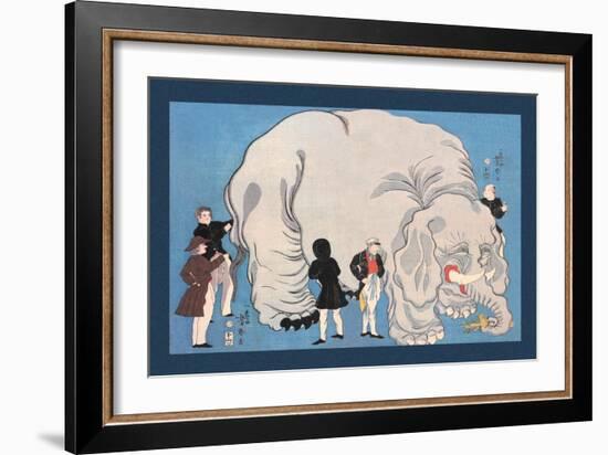 The Magnificent Exotic Beast-null-Framed Art Print