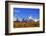 The Magnificent Mountain Range - Mount Fitzroy in Patagonia, Argentina. Summer Sunny Noon-kavram-Framed Photographic Print