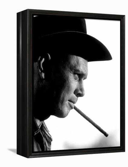 The Magnificent Seven, Yul Brynner, 1960-null-Framed Stretched Canvas