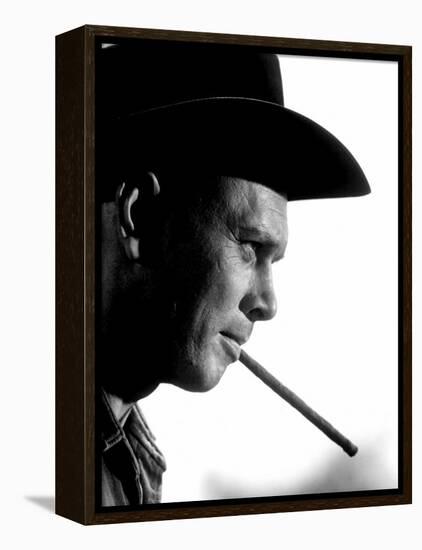 The Magnificent Seven, Yul Brynner, 1960-null-Framed Stretched Canvas