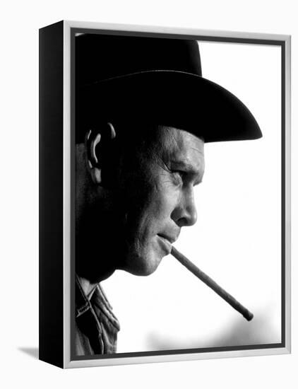 The Magnificent Seven, Yul Brynner, 1960-null-Framed Stretched Canvas