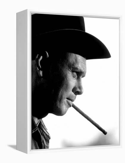 The Magnificent Seven, Yul Brynner, 1960-null-Framed Stretched Canvas