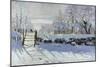 The Magpie, 1869-Claude Monet-Mounted Premium Giclee Print