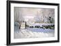 The Magpie, 1869-Claude Monet-Framed Giclee Print