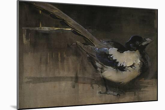 The Magpie-Joseph Crawhall-Mounted Giclee Print