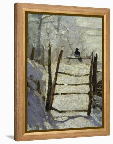 The Magpie-Claude Monet-Framed Premier Image Canvas