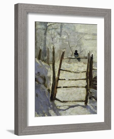 The Magpie-Claude Monet-Framed Giclee Print