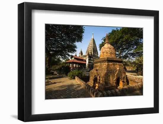 The Mahabodhi Temple, a Buddhist Temple Built in the Mid-13th Century, Located in Bagan (Pagan)-Thomas L-Framed Photographic Print