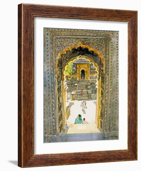 The Maheshwar Temple, 2003-Lucy Willis-Framed Giclee Print