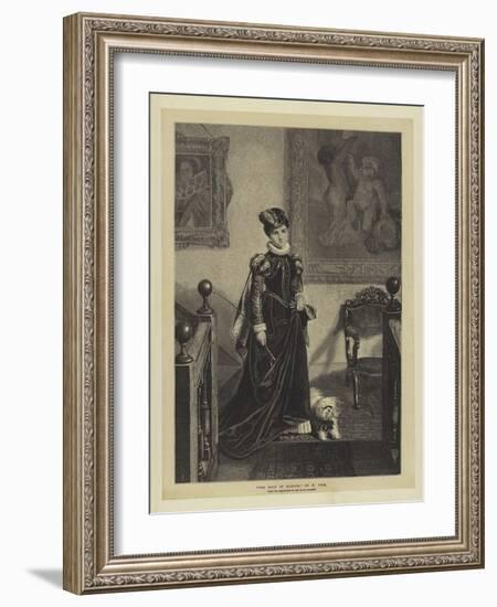 The Maid of Honour, from the Exhibition of the Royal Academy-W. Fyfe-Framed Giclee Print