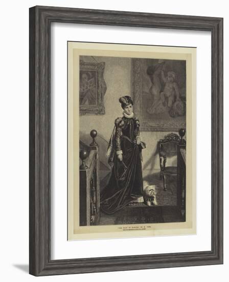 The Maid of Honour, from the Exhibition of the Royal Academy-W. Fyfe-Framed Giclee Print