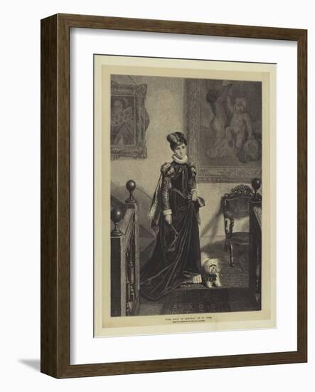 The Maid of Honour, from the Exhibition of the Royal Academy-W. Fyfe-Framed Giclee Print