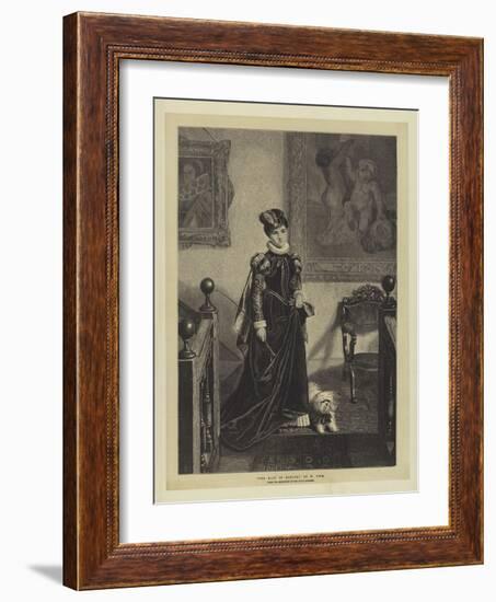 The Maid of Honour, from the Exhibition of the Royal Academy-W. Fyfe-Framed Giclee Print