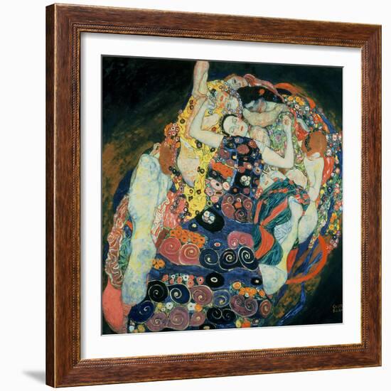 The Maiden, 1913-Gustav Klimt-Framed Giclee Print