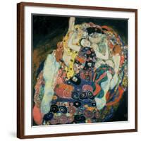 The Maiden, 1913-Gustav Klimt-Framed Giclee Print