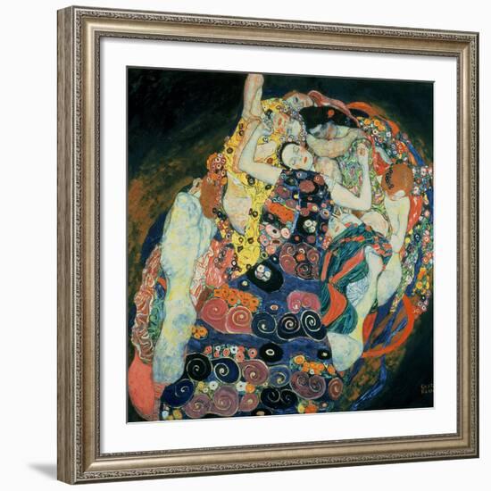 The Maiden, 1913-Gustav Klimt-Framed Giclee Print