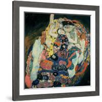 The Maiden, 1913-Gustav Klimt-Framed Giclee Print