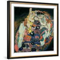 The Maiden, 1913-Gustav Klimt-Framed Giclee Print